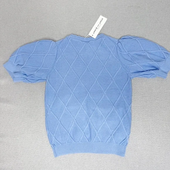 Janie and Jack‎ Embroidered Lemon Sweater Top NWT Size 6 - Picture 3 of 5